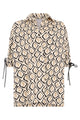 Max Mara Printed Cotton Blouse