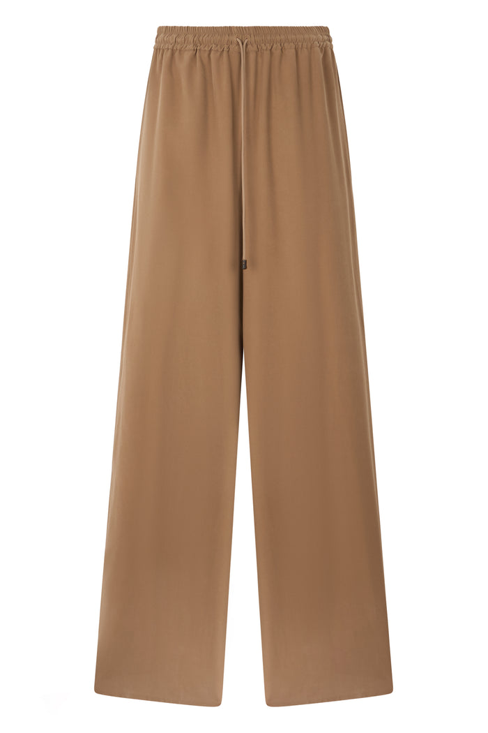 Max Mara Loose Silk Trousers