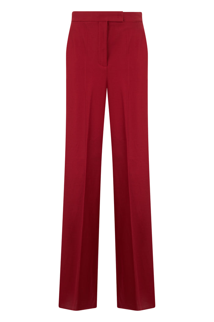Max Mara High-Waisted Cotton Pants