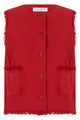 Max Mara Fringed Cotton Vest
