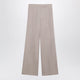 Max Mara Long Silk Trousers In Pink