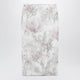 Max Mara Pencil Skirt In Printed Gabardine And Organza