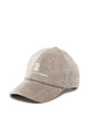 Brunello Cucinelli Corduroy Logo-Embroidered Baseball Cap