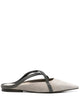 Brunello Cucinelli Flat Square Pointed Ballet