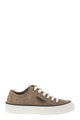 Brunello Cucinelli Cappuccino Suede Sneakers
