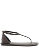 Brunello Cucinelli Nappa Leather Sandals With Precious Strap