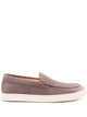 Brunello Cucinelli Chevron Suede Loafers