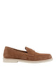 Brunello Cucinelli Brown Suede Loafers
