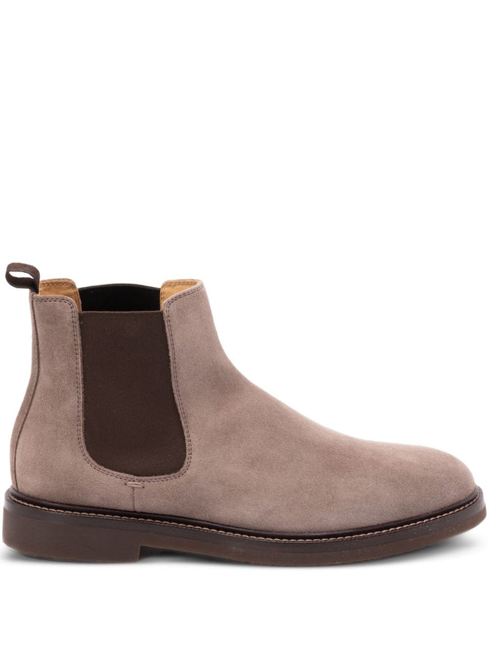 Brunello Cucinelli Chelsea Boot In Suede
