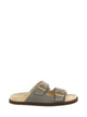 Brunello Cucinelli Urban Slides In Washed Suede