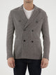 Tonello Double-Breasted Glen Plaid Jacket