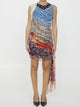 Marine Serre Regenerated Scarves Dress
