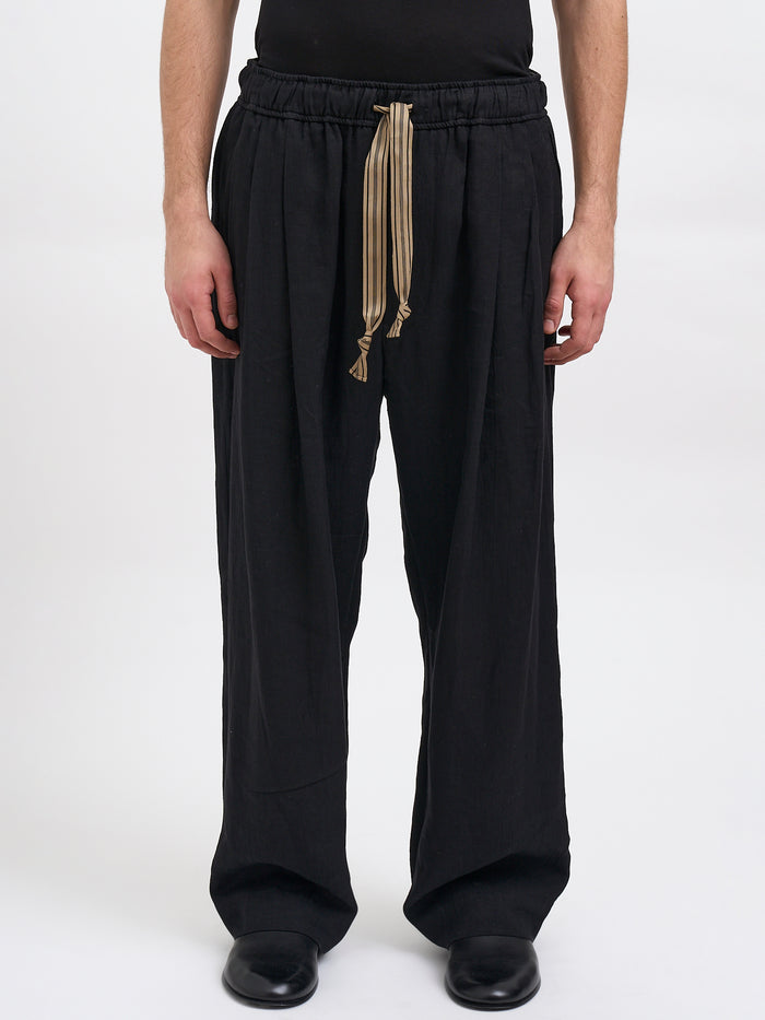 Ziggy Chen Pantalone Con Coulisse