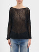 Totally.h Oversized Mesh Sweater