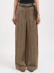 Alessandra Marchi Wide Leg Pants With Belt