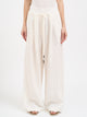 Andrea Ya'aqov Wide-Leg Pants In Viscose And Linen