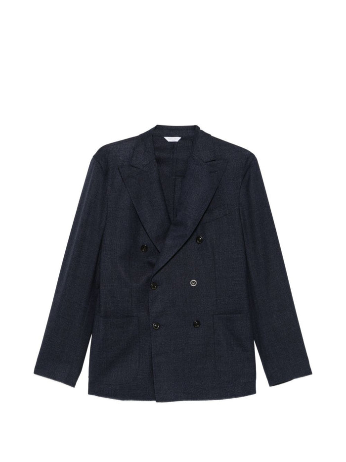 Boglioli Wool Double-Breasted Jacket