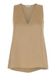 Antonelli Firenze Beige Cotton Top