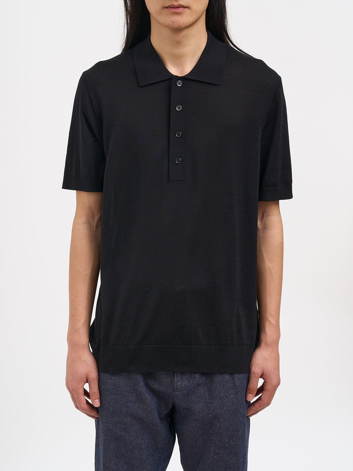 Paolo Pecora Silk Knit Polo