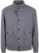 Fay Bomber Jacket Carded Flannel
