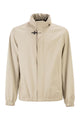 Fay Short Travel Bomber Jacket In Stretch Nylon