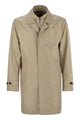 Fay Morning Coat In Technical Cotton