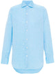 Finamore Cotton And Linen Blend Shirt
