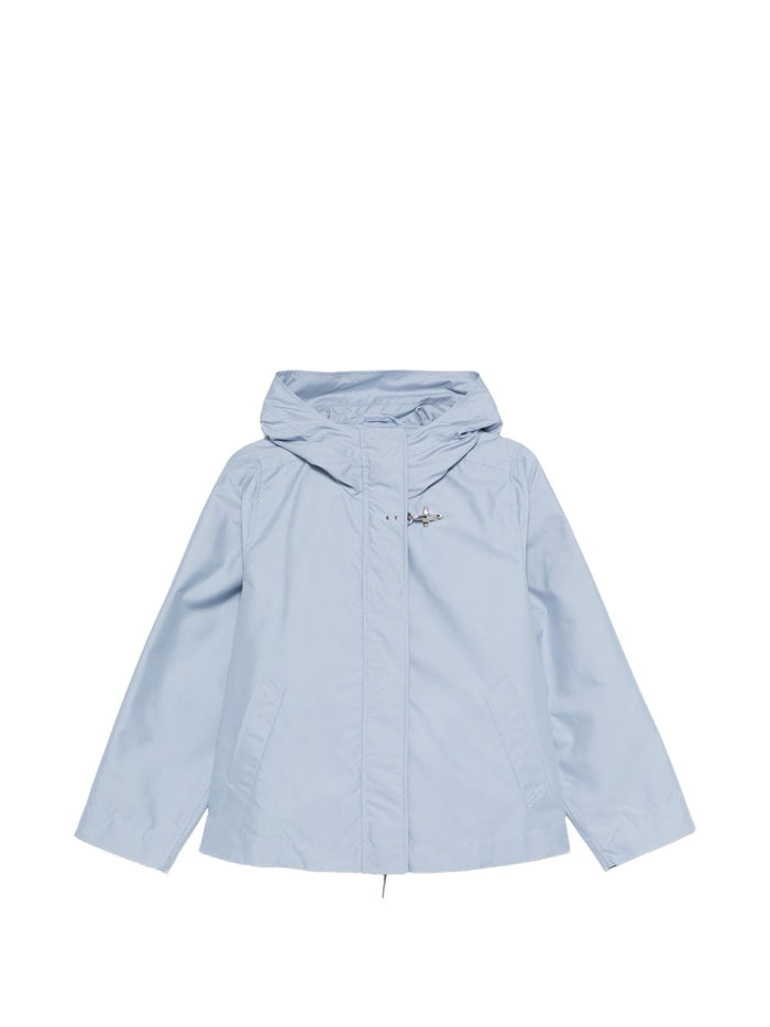 Fay Short Hooded Parka Coat