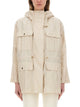 Fay Linen And Cotton Canvas Parka