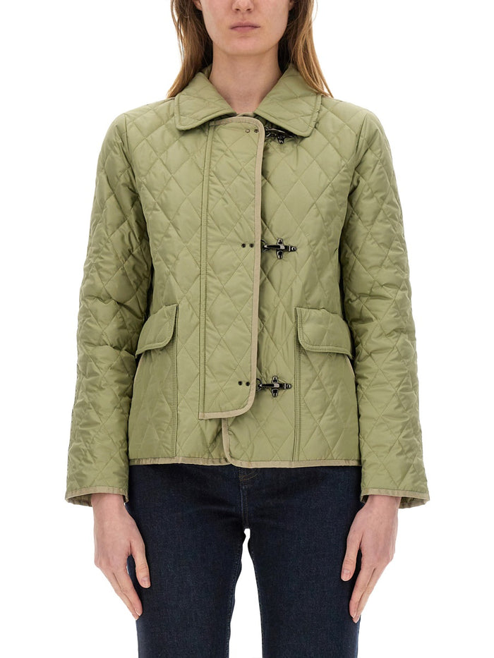 Fay 3Hook Nylon Quilted Jacket