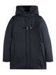 Fay Technical Gabardine Toggle Coat