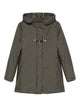 Fay Technical Gabardine Toggle Coat