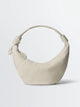 Lemaire Fortune Croissant Bag In Nubuck