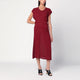 6397  S-Curve Dress In Bordeaux Chiffon