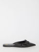 Valentino Garavani Flat Mules In Leather