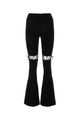 Nensi Dojaka Black Viscose Stretch Pant