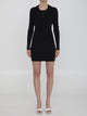 Alexander Wang Twin-Set Dress With Cropped Cardigan