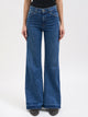 Dondup Pantalone In Denim Wide Leg Amber