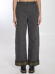 Burberry Trousers In Cotton And Nylon