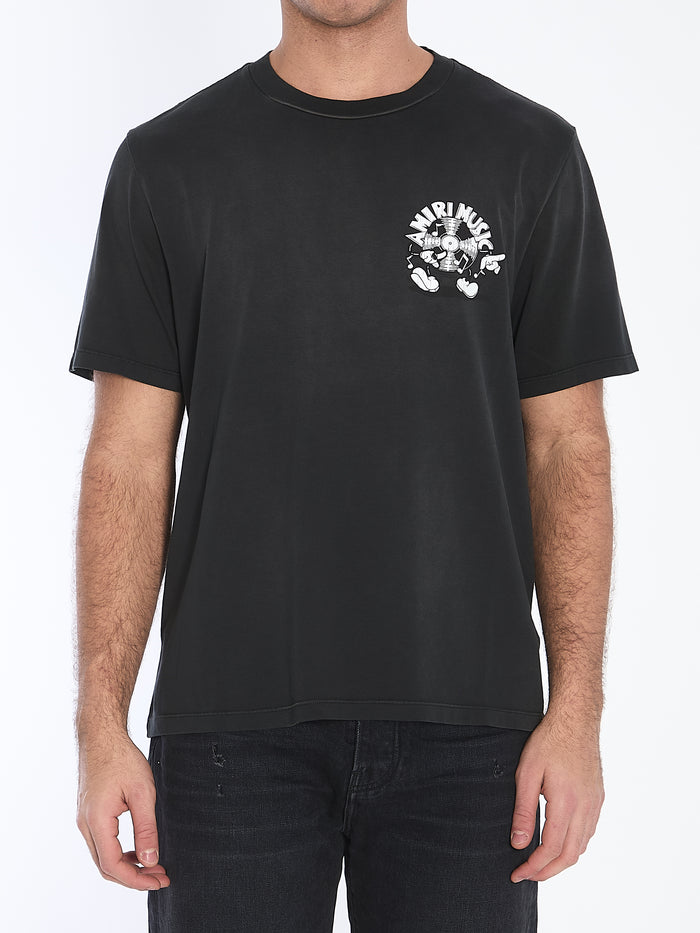 Amiri Amiri Music Record T-Shirt