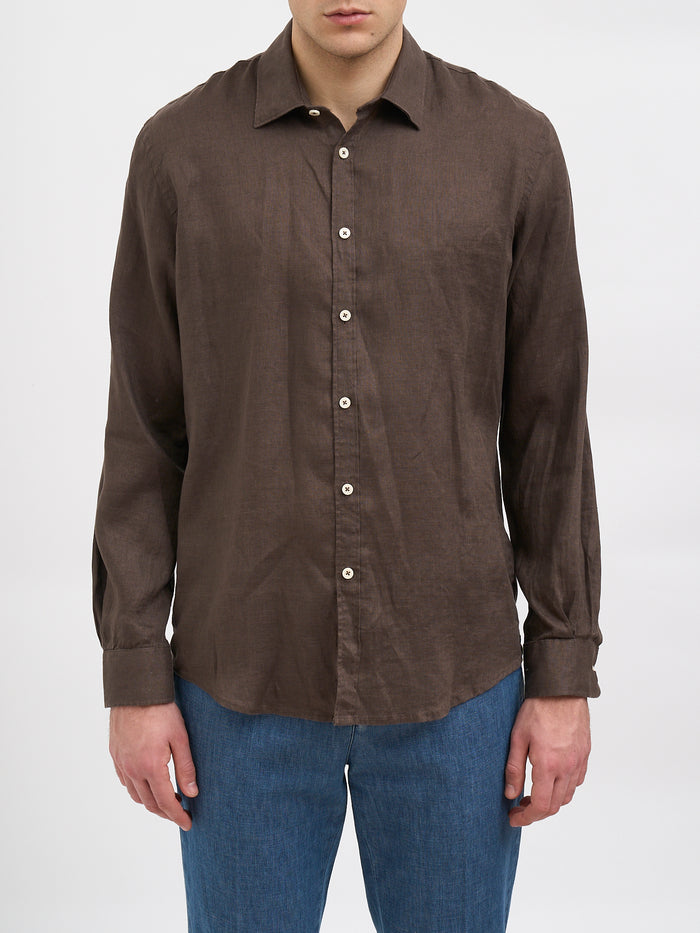 Daniele Alessandrini French Linen Shirt