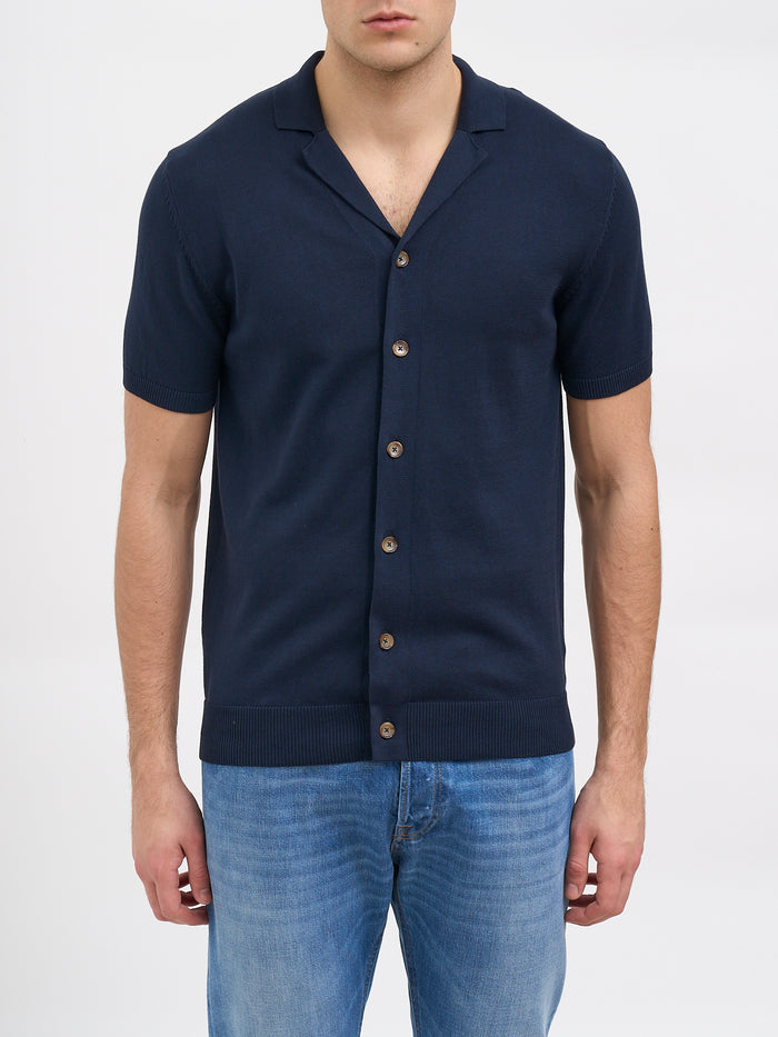 Daniele Alessandrini Cotton Shirt Sweater