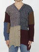 Dolce&Gabbana Patchwork Distressed Cardigan