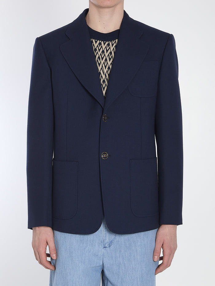 Valentino Garavani Single-Breasted Jacket