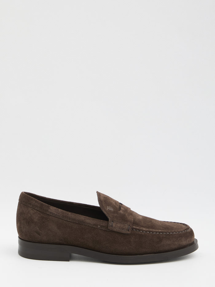 Tod's Suede Leather Loafer