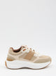 Tod's Sneakers In Fabric And Suede Leather