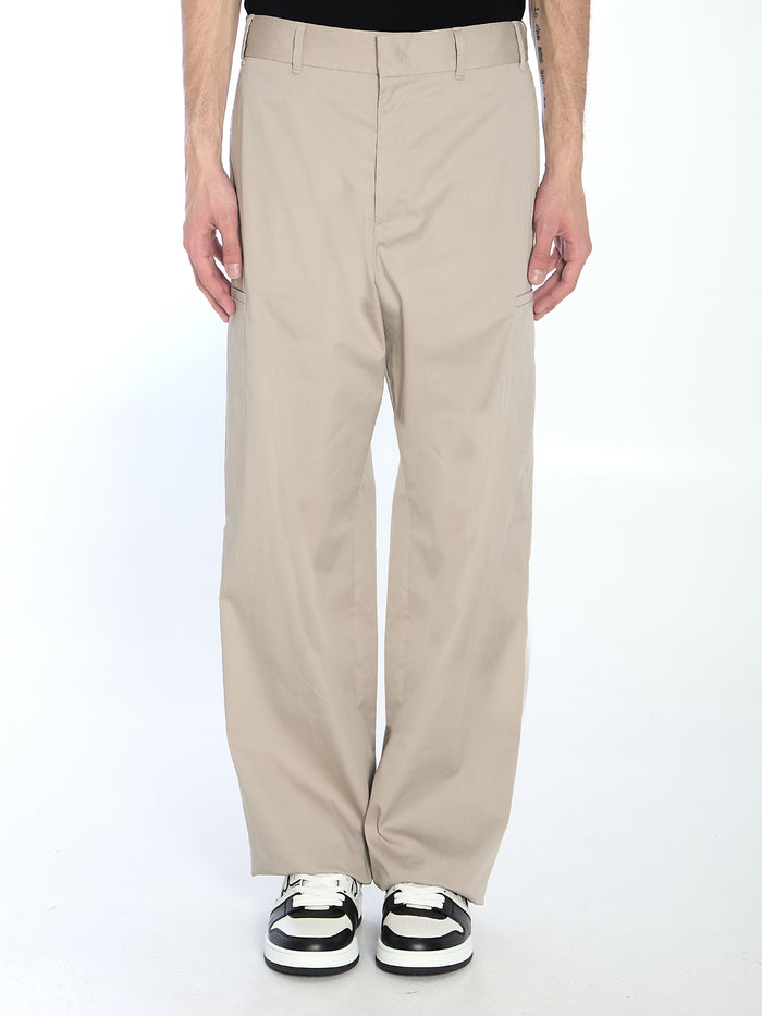 Fendi Straight Cargo Trousers