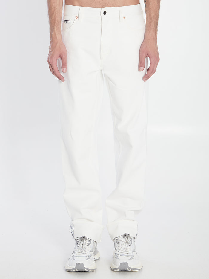 Gucci Denim Pants