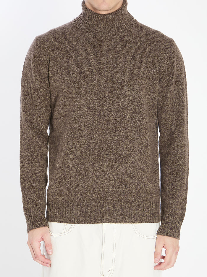 Roberto Collina Mouline Turtleneck Sweater