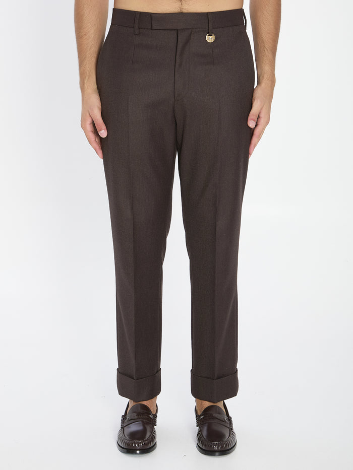 Burberry Tailored Wool Trousers